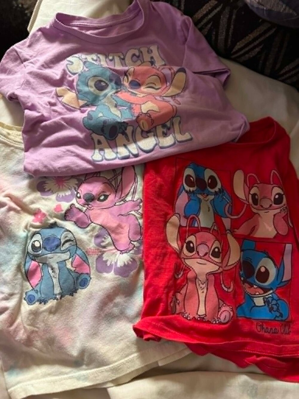 Lilo & Angel girls t-shirt bundle